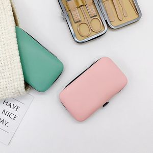 7 In 1 Stainless Steel <b>Nail</b> <b>Kit</b> Manicure Set Portable Case For Adults Classic Style - Product Image 4