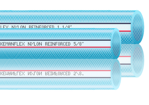 Tuyau d'arrosage renforcé en nylon 1-1/2 pouce 50 mètres. Tuyau d'irrigation en PVC pour l'aménagement paysager extérieur - Product Image 3