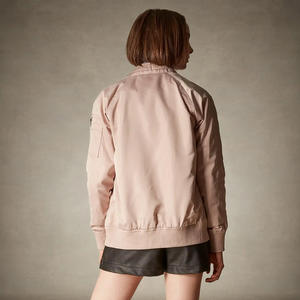 Chaqueta Bomber para Mujer de Uso Diario, Personalizable, Estilo Cortavientos, con Cierre, para Marca y Distribución Minorista - Product Image 2