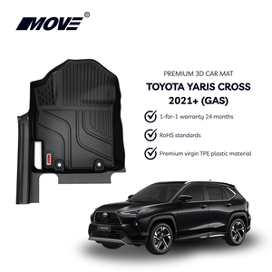 Alfombrillas antideslizantes sin olor para todo tipo de clima de TPE de calidad superior para más de 2021 para Toyota Yaris Cross - Product Image 2