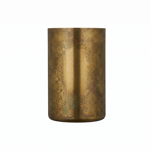 Golden Hammered Metal Ice Bucket Round Champagne <b>Cooler</b> Dual Handles Elegant Party Use Handmade Double Sided Wall Wine <b>Cooler</b> - Product Image 5
