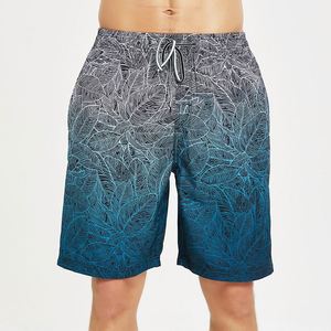 Shorts de Baño para Hombre con Estampado de Langosta Azul, Cierre con Cordón, Secado Rápido, Estilo Casual - Product Image 3