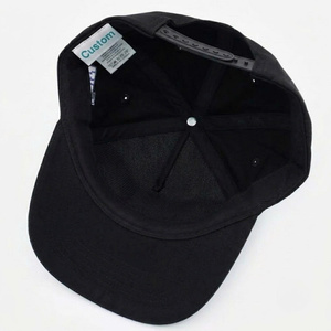 Custom Embroidery Logo 5 Panel Unstructured <b>Flat</b> Brim Waterproof Fabric Snapback <b>Cap</b> Hat Wear Outdoor For <b>Man</b> And Woman - Product Image 4