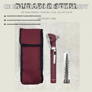 Set de Otoscopio ENT de Acero Inoxidable, Kit de Instrumentos de Diagnóstico Médico, Set Manual para Examen de Oído para Médicos ORL y Estudiantes de Medicina, con Certificación CE - Product Image 2