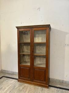 Mueble Almirah Moderno de Madera Maciza Estilo Antiguo Personalizado para Hogar, Comedor, Apartamento, Hospital - Incluye Vidrio - para Uso en Dormitorio y Sala de Estar - Product Image 4