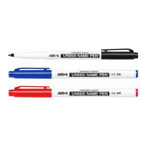 Stylo permanent Amos 0,5 mm, marqueur à base d'huile imperméable pour le bois, le plastique et le métal - Product Image 1