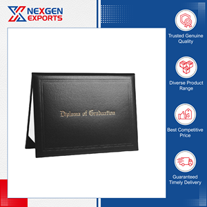 Portadocumentos de Graduación con Certificado de Calidad Original Hecho en India, Diseño Personalizable con Logotipo para Uso en Oficina/Escuela, Global - Product Image 4