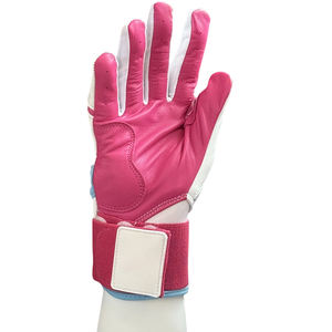 ถุงมือตีเบสบอลซอฟต์บอลสำหรับมืออาชีพ ทั้งชายและหญิง ทำจากหนังแท้สั่งทำพิเศษ สำหรับผู้ใหญ่ สวมใส่สบาย ปิดด้วยแถบตีนตุ๊กแก ระบายอากาศได้ดี - Product Image 2