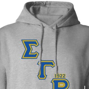 เสื้อฮู้ดพิมพ์ลายกราฟิก Gray Sigma Gamma Rho วินเทจ สำหรับผู้หญิง ลายกราฟิกสมาคมนักศึกษากรีก เสื้อฮู้ดแบบสวมหัว สั่งทำได้ตามต้องการสำหรับวิทยาลัย - Product Image 5