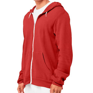 Sudadera con Capucha Bella Canvas 3739 de Felpa Suave con Cierre, Chaqueta Unisex de Alta Calidad para Marcas de Ropa Personalizada - Product Image 6