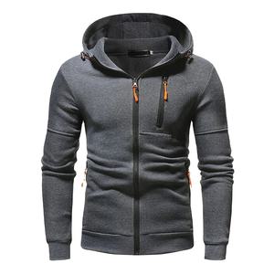 Survêtement pour homme/100% coton, survêtement de haute qualité, logo personnalisé, survêtement à fermeture éclair pour homme, sweat-shirt à capuche, 2026 - Product Image 1