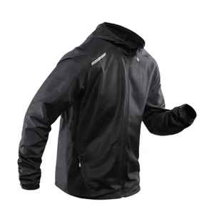 Nouvelle veste coupe-vent décontractée pour homme, style urbain, pour l'été, la course et la moto, avec col montant, à capuche, motif décoratif, taille XL, fermeture éclair - Product Image 4