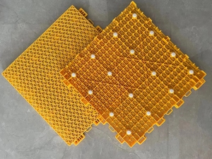 กระเบื้องพื้นพลาสติกสำหรับสนามบาสเก็ตบอลกลางแจ้งสีสันสดใส - Product Image 5