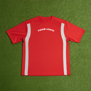 เสื้อยืดคอกลมแบบสั่งทำพิเศษสำหรับผู้ชาย ทรงหลวม ไหล่ตก ผ้าฝ้าย 100% เสื้อยืดตัดสีตัดกัน เสื้อยืดผ้าฝ้ายแบบกลับด้านได้ - Product Image 2