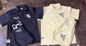 Conjunto de Jeans de Dos Piezas para Hombre, Personalizado, de Secado Rápido, con Serigrafía, de Alta Calidad, Manga Corta, Estilo Urbano - Product Image 4