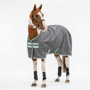 Manta para Caballo Impermeable de Alta Calidad, Ligera y Transpirable, con Forro Polar de 50g, para Exteriores - Product Image 1