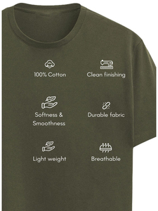 เสื้อยืดคอตตอนพรีเมียมผู้ชาย ทรงปกติ เนื้อผ้านุ่ม ระบายอากาศดี คอกลม สวมใส่สบาย เหมาะสำหรับฤดูร้อน ใส่ได้ทุกวัน สไตล์สตรีทแวร์ สำหรับขายปลีก - Product Image 6