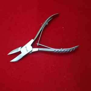 4 Inches Pro Heavy Duty Stainless Steel Toenail & Finger Best Nail Clippers With Custom Demand Logo - Product Image 3