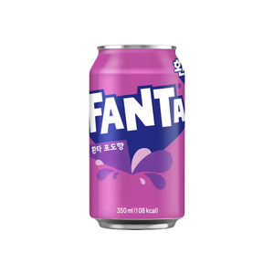 โคคา-โคล่า แฟนต้า รสชาติออริจินัล น้ำอัดลมจากเกาหลี ขนาด 350 มล. รสเมลอน / องุ่น / สับปะรด / ส้ม - Product Image 4