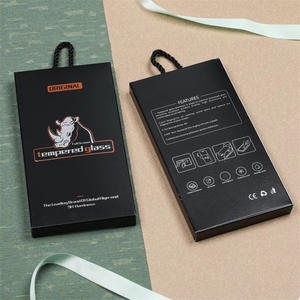 Boîte d'emballage en verre trempé personnalisée pour protecteurs d'écran de téléphone portable, équipée de différents types de crochets. - Product Image 3
