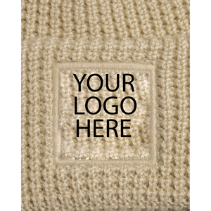Winter Fashion <b>Waterproof</b> Waffle <b>Beanie</b> Custom Logo Unisex <b>Beanie</b> Hat Knit 100% Acrylic Material High Quality Private Tag Custom - Product Image 3