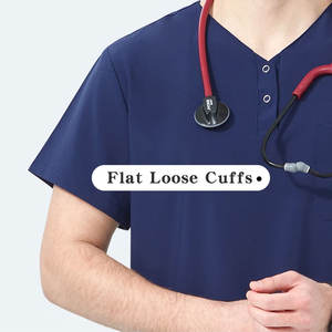 Tenues Médicales Extensibles Personnalisées de Haute Qualité pour Infirmiers, Médecins, Vétérinaires et Chirurgiens (Ensemble Unisexe) - Product Image 6