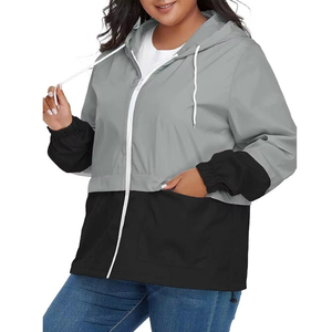 New <b>Women</b> Outdoor <b>Waterproof</b> Windbreaker <b>Jackets</b> Repellent Zipper Breathable And Comfortable Windbreaker <b>Jackets</b> For Sale - Product Image 3