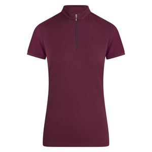 High Quality 4way Stretch <b>Horse</b> <b>Riding</b> Equestrian Shirt <b>Top</b> Base Layer Competition Show Shirt Polo in Soft Feel Technical Fabric - Product Image 5