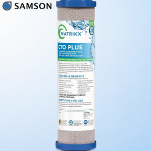 Cartouche de charbon actif sous évier pour la réduction du chlore – Remplacement direct pour une pureté ultime de l'eau - Product Image 1