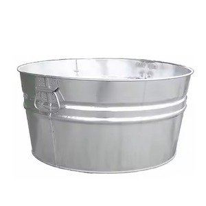 Bac à glace en métal de qualité supérieure, seau isotherme en acier inoxydable pour fêtes, refroidisseur de vin et de bière, utilisation sur table de bar - Product Image 2