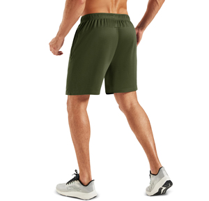 Shorts en maille respirants pour hommes, couleur unie personnalisée, haute qualité, service OEM, nouvelle collection 2026, taille adulte, faible MOQ - Product Image 3
