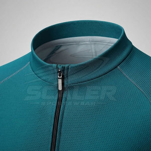 Vêtements de cyclisme sur route personnalisés, veste de cyclisme avec option de logo personnalisé, fermeture éclair intégrale, poches avant et arrière pour la pratique en équipe, adultes, séchage rapide - Product Image 5
