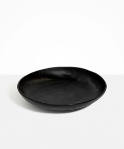 Handmade Polished Wood Wabi <b>Bowl</b> Black <b>White</b> Marbled Modern Design Glazed Durable Non-Toxic Food <b>Serving</b> Dish for Party Gifting - Product Image 5