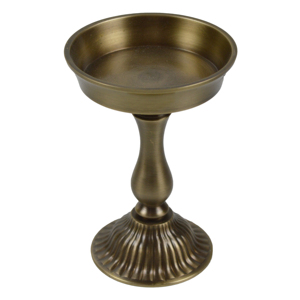 Latest Handmade Metal Candle Holder with Multi-Painted Finish Best Tabletop Decor for <b>Christmas</b> Events <b>Christmas</b> Candle Stand - Product Image 5