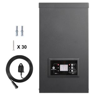 Trasformatore per Illuminazione Esterna Impermeabile 600W, 120V AC 12V/14V AC, con Timer e Sensore Fotocellula, Convertitore per Paesaggistica 110V 220V - Product Image 1