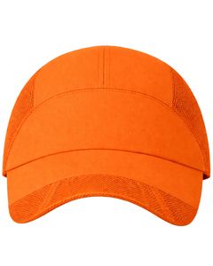 Gorra deportiva de malla naranja para hombre, transpirable, ligera, ajustable, para correr, entrenar, béisbol, para uso en exteriores. - Product Image 2