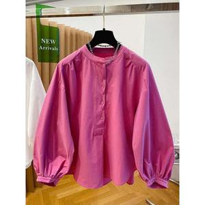 Vente en gros – Nouvelle collection été 2026 : T-shirt élégant et décontracté en polyester/coton respirant, col rond, manches courtes, style simple - Product Image 4