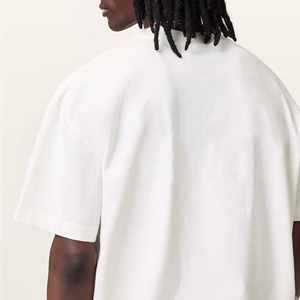 T-shirt pour homme au design élégant, vêtements de rue d'été, t-shirt uni de haute qualité, logo personnalisé, taille plus, couleur unie, t-shirt pour homme - Product Image 3