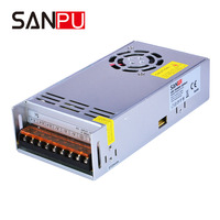 400W LED Driver Transformateur 12V 24V DC Alimentation pour Ampoule Lampe Bande Grow Cabinet Plafond Panneau TV Rétroéclairage LED