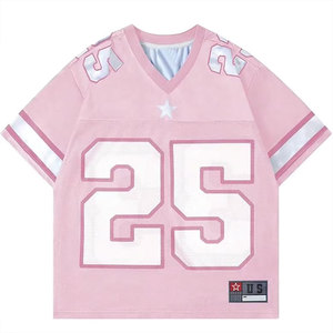 Maillots de football américain personnalisables 2026 pour fans – Manches courtes d'été en Spandex et Polyester résistants – Maillot de football américain - Product Image 5