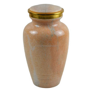 Urnes commémoratives en émail coloré, Design indien fait à la main, décoration de la maison, Mini urnes à souvenirs, meilleures ventes, fournitures enterrements en métal pour animaux de compagnie - Product Image 6