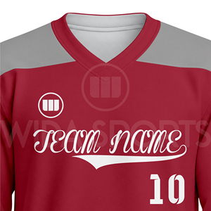 Custom Ice Hockey Apparel Set Sublimated Hockey Jerseys And Shorts Lightweight Durable Hockey Uniform Supplier For USA Team - Product Image 4