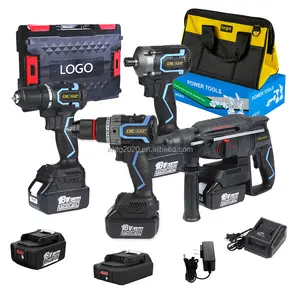 All-In-One Multi Function Herramientas Power Tools Combo Kit Cordless Powered By Makitas 18V 20V Battery Tool Sets