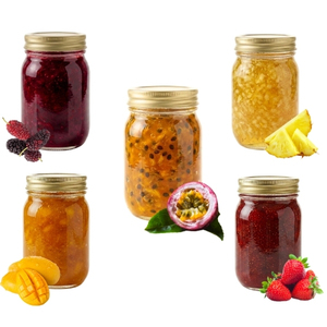 Prix d'usine, vente chaude, qualité supérieure, confiture en vrac de mangue, fraise, ananas, mûre, fruit de la passion, très sucrée - Product Image 1