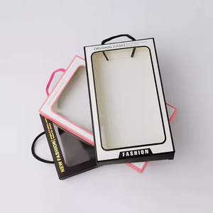 Boîte de protection d'écran en verre trempé en carton kraft réutilisable pour accessoires de téléphone portable (électronique grand public) - Product Image 5