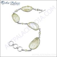 Bracelet en argent 925 Art Palace, design classique à maillons, forme ovale tendance, bijoux unisexes pour tous les jours