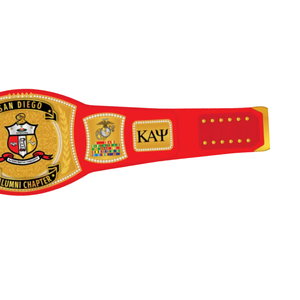 Cinturón de Campeonato de Alta Calidad de la Capítulo de Alumni de San Diego de Phi Beta Sigma Alpha Psi - Product Image 3
