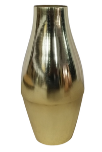 Vase moderne en métal martelé, or rose, vase décoratif pour fleurs, centre de table de luxe pour salon, salle à manger, maison - Product Image 6