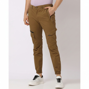 Pantalons cargo pour hommes, nouvelle arrivée, vente directe d'usine du Pakistan, design multi-poches, couleur unie, pantalons cargo pour hommes - Product Image 1