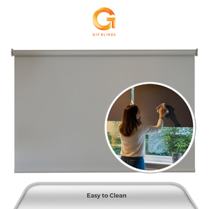 Buen Fabricante GB10078 137x183 Persianas Enrollables Ignífugas Grises, Mejor Proveedor de Malasia B2B OEM, Decoración de Oficina de Alta Calidad - Product Image 2